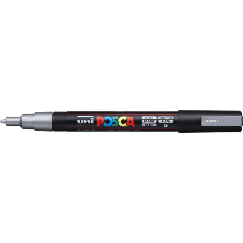 POSCA Pigmentmarker PC-3M, silber