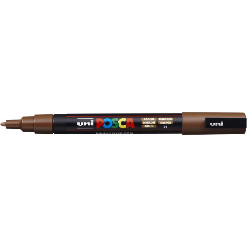 POSCA Pigmentmarker PC-3M, braun