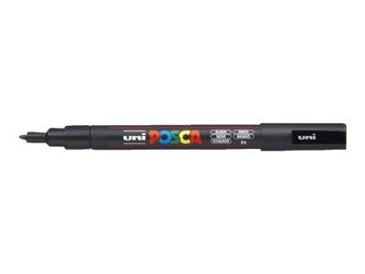 FABER-CASTELL POSCA - Marker - permanent - Schwarz - Wasserbasierte Pigmenttinte