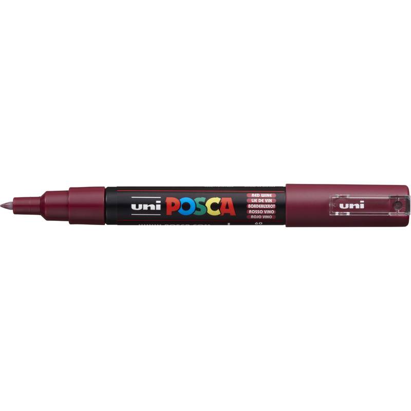 POSCA Pigmentmarker PC-1MC, weinrot
