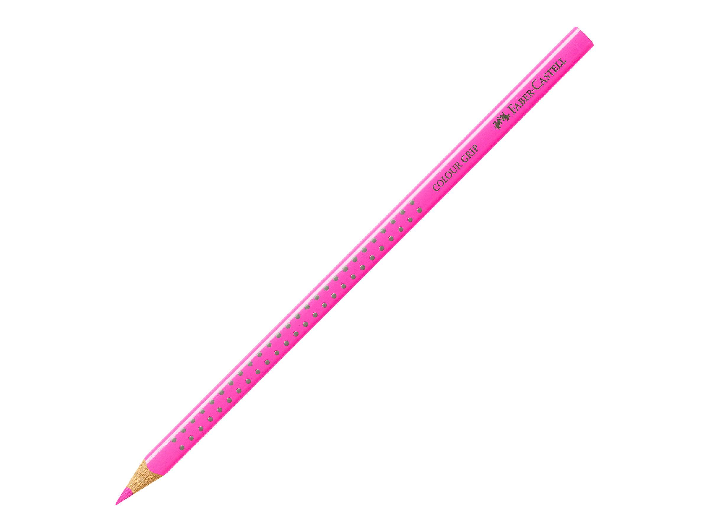 FABER-CASTELL Colour GRIP - Farbstift - Aquarell - nicht dauerhaft - Neon-Farben (sortiert)