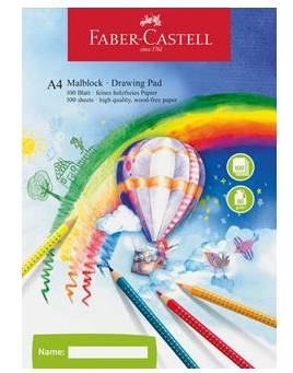 FABER-CASTELL 212049 - 100 Seiten - Malbuch/Album