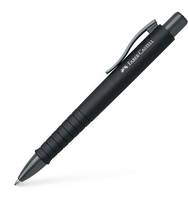 Faber-Castell Kugelschreiber Poly Ball XB All Black, Clip, Clip-on-Einziehkugelschreiber, Blau, 1 Stück(e), Extradick