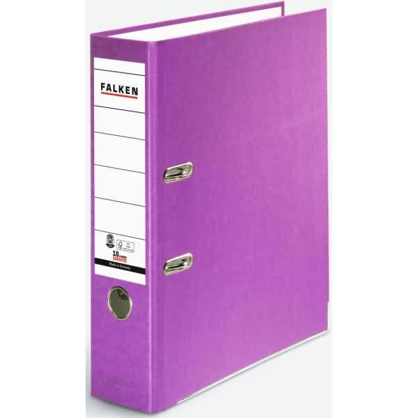 Ordner Recycolor A4 80mm violett