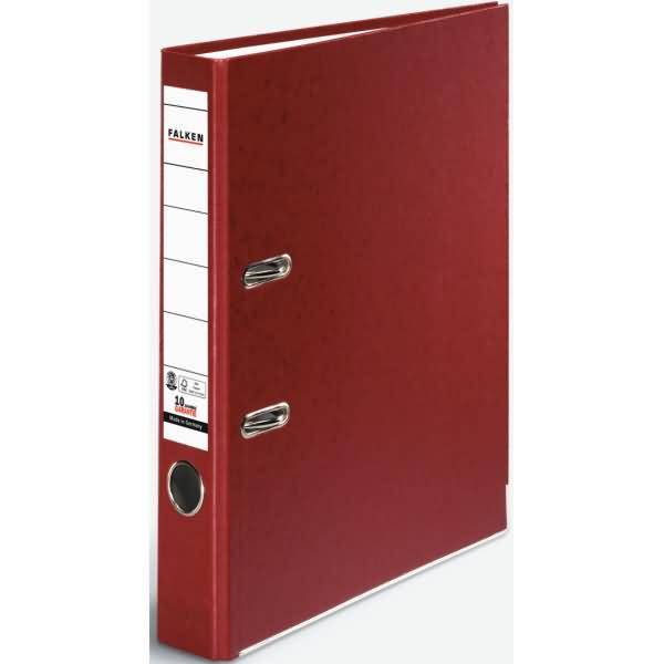 Ordner Recycolor A4 50mm bordeaux