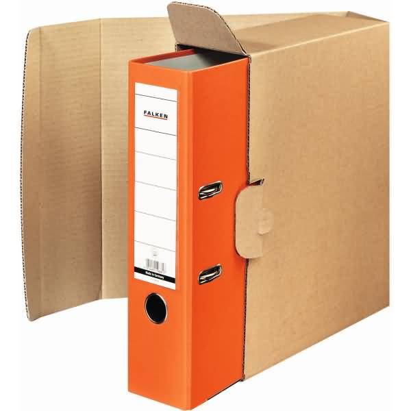 Ordnerversandboxen BxHxT 90x320x293mm braun