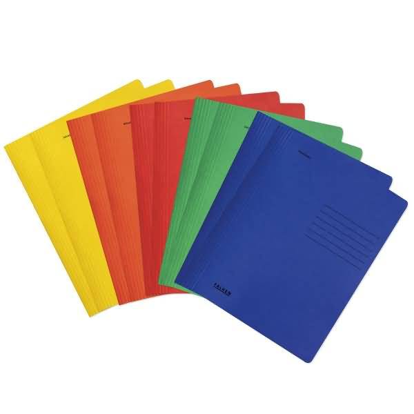 Schnellhefter A4 Manila-RC-Karton 240g/qm intensivfarben sortiert