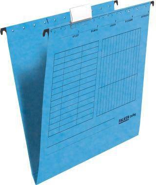 Falken Hängemappe 11287760 seitlich offen blau 5 St./Pack.
