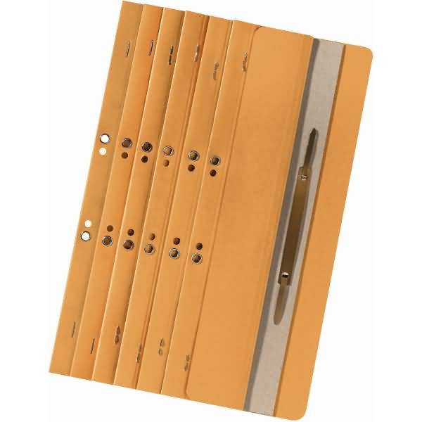 Ösenschmalhefter A4 Manila-RC-Karton 250g/qm gelb