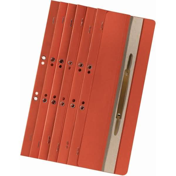 Ösenschmalhefter A4 Manila-RC-Karton 250g/qm orange