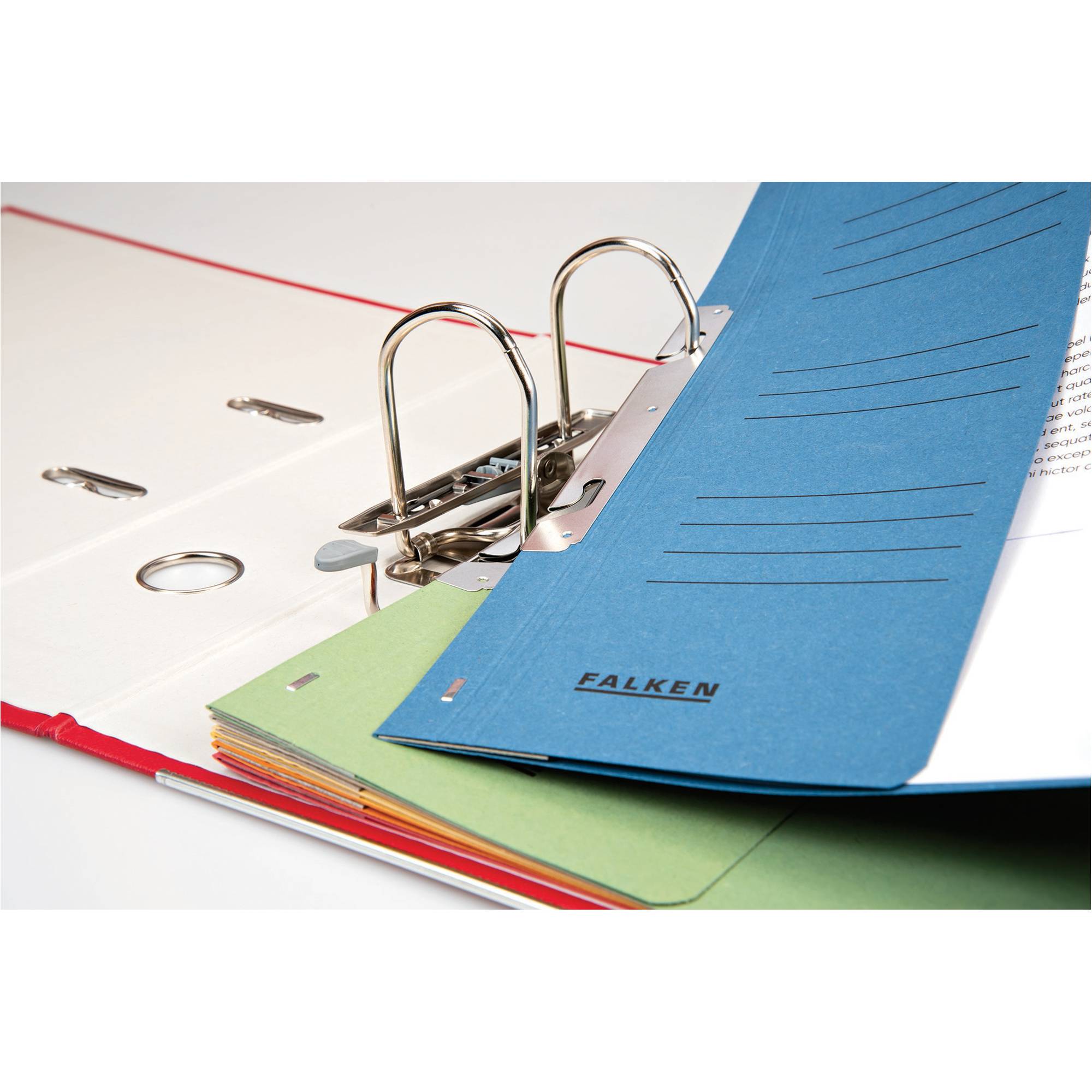 Falken Einhakhefter 80004047 DIN A4 halber Deckel Behördenheftung or