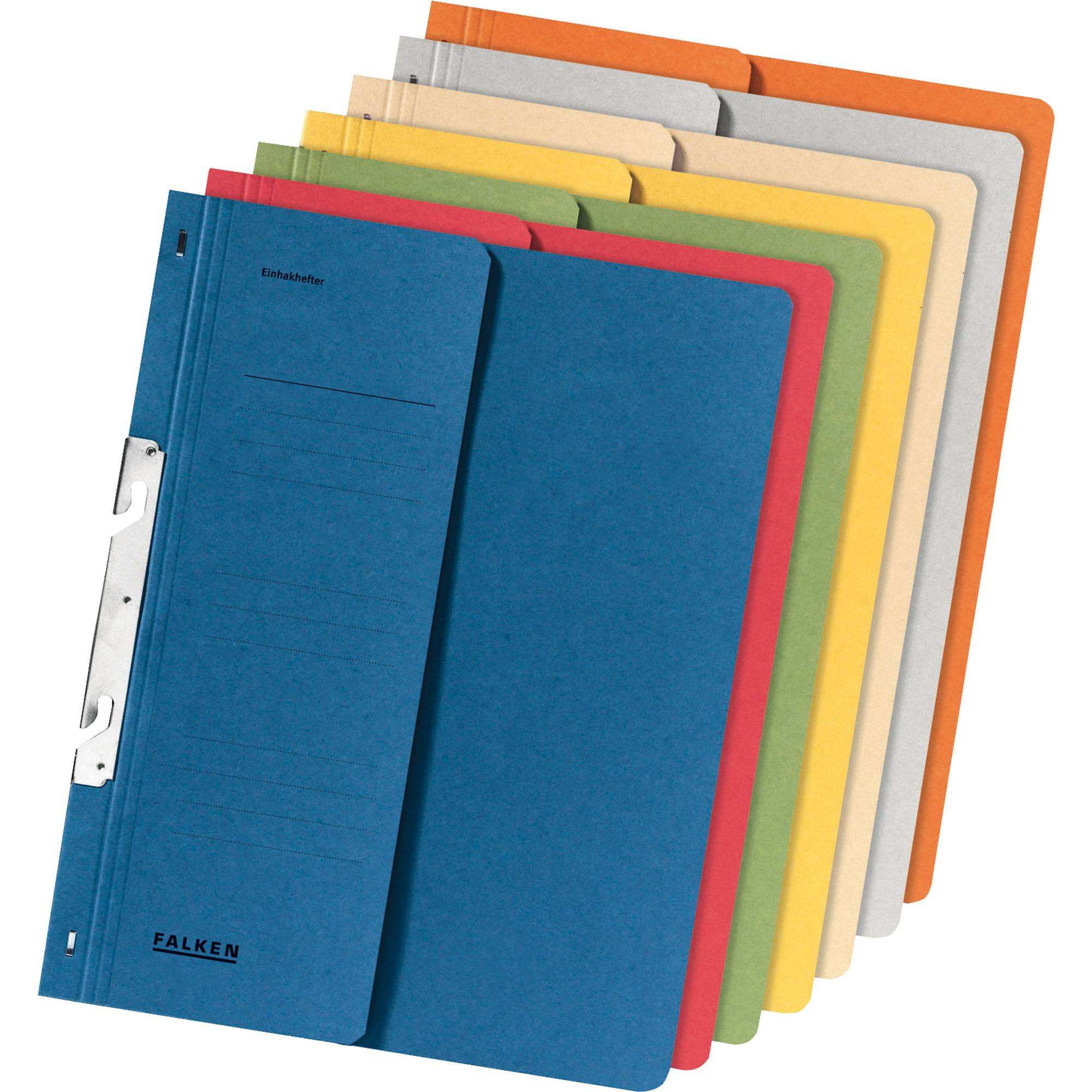 Falken Einhakhefter 80004047 DIN A4 halber Deckel Behördenheftung or