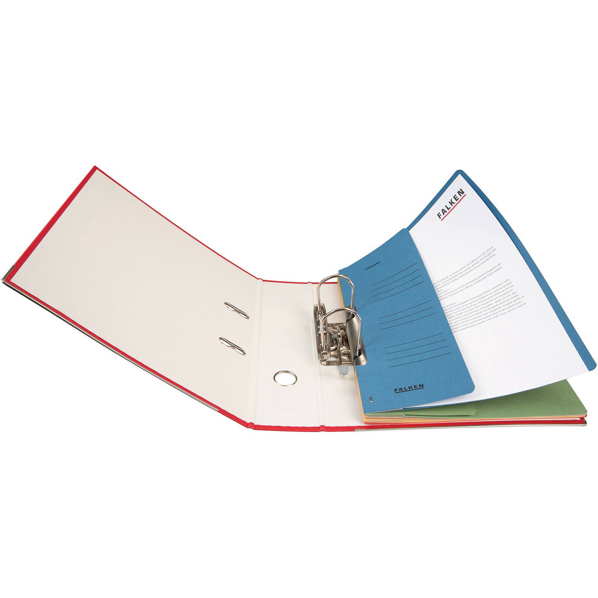Falken Einhakhefter 80004047 DIN A4 halber Deckel Behördenheftung or