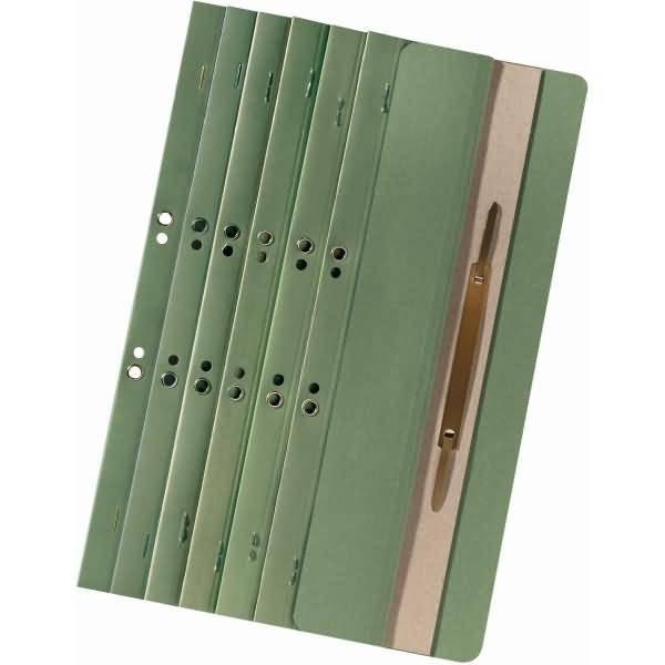 Ösenschmalhefter A4 Manila-RC-Karton 250g/qm grün