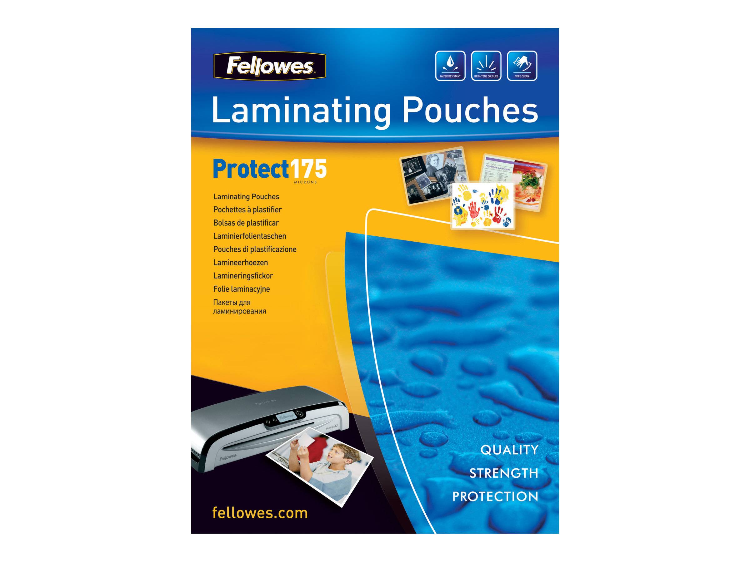 Fellowes Protect - 100er-Pack - glänzend - A3 (297 x 420 mm)