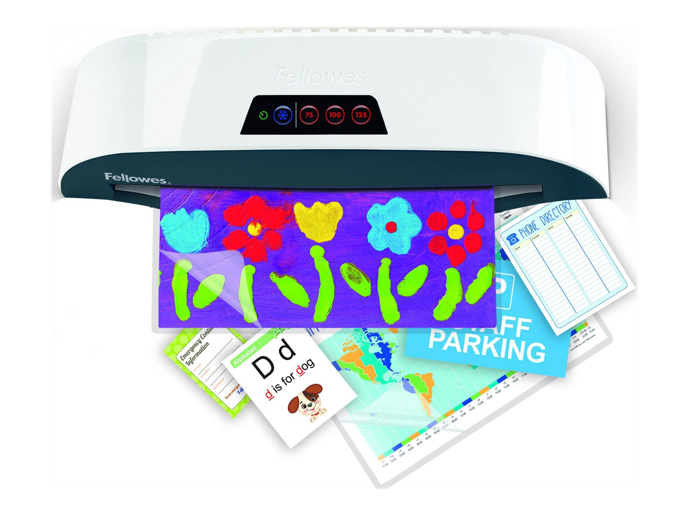 Fellowes Starter Kit - 80 Mikron - 50er-Pack