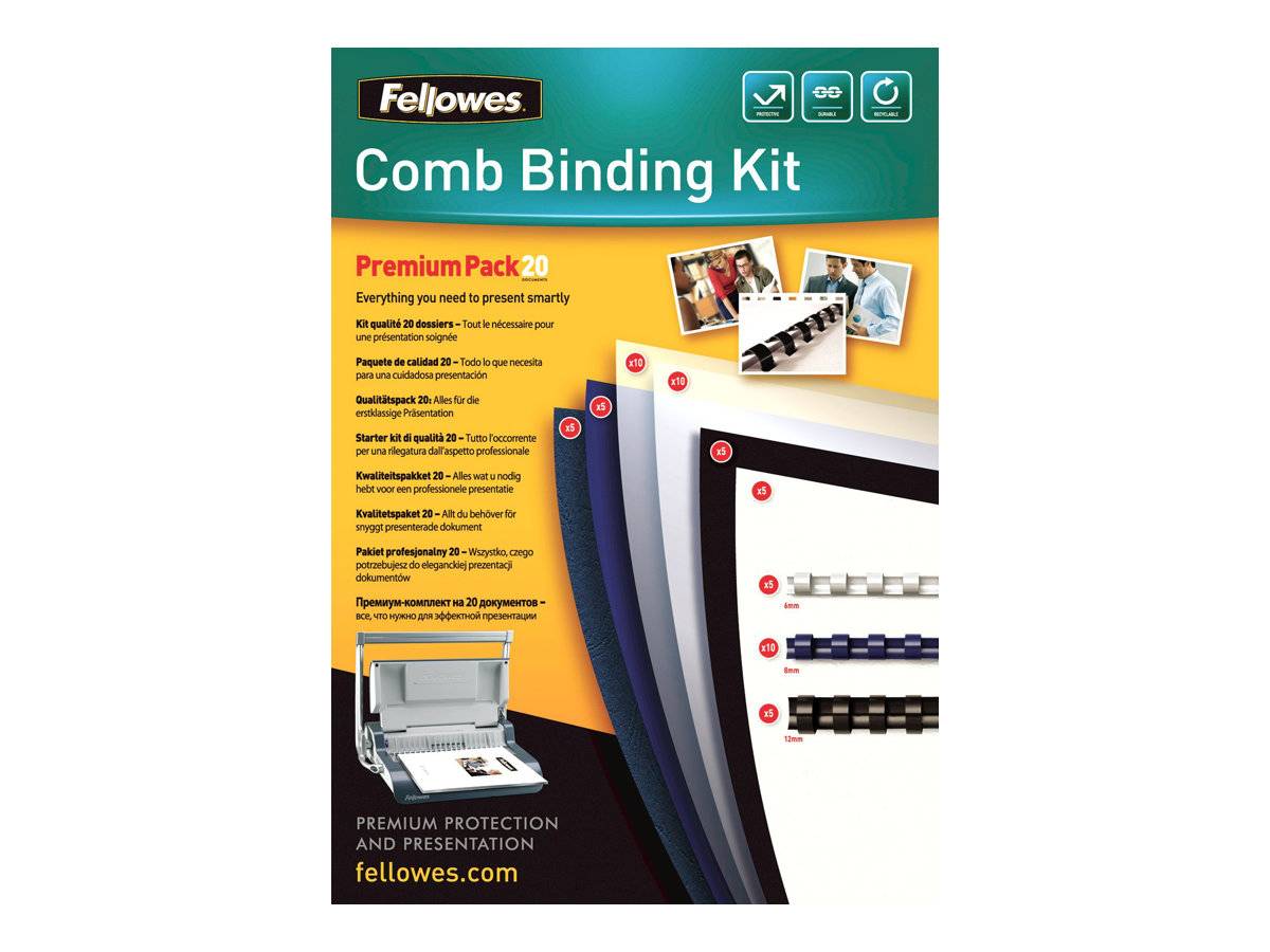 Fellowes Binding Premium Kit - A4 (210 x 297 mm)