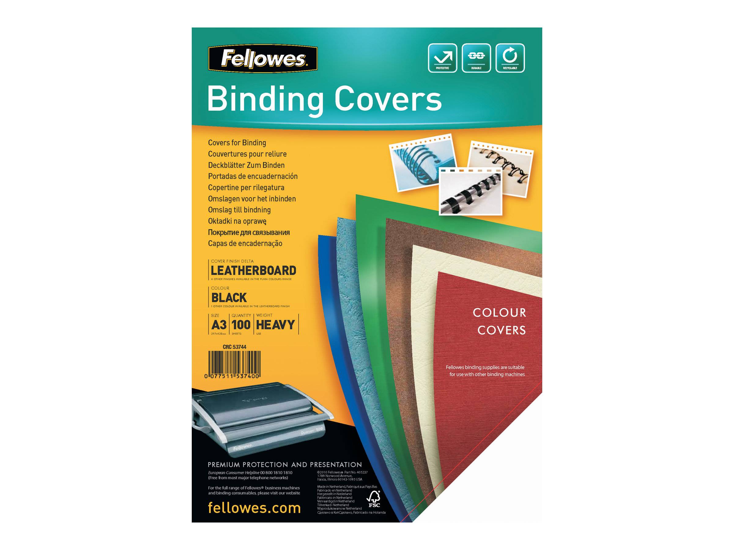 Fellowes Delta - A3 (297 x 420 mm) - Schwarz