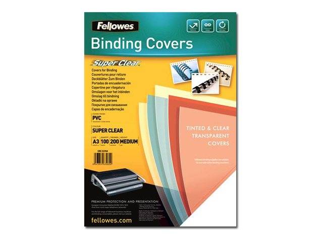 Fellowes Superclear PVC - A3 (297 x 420 mm) - 200 Mikron