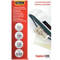 Fellowes Laminating Pouches Capture 125 micron