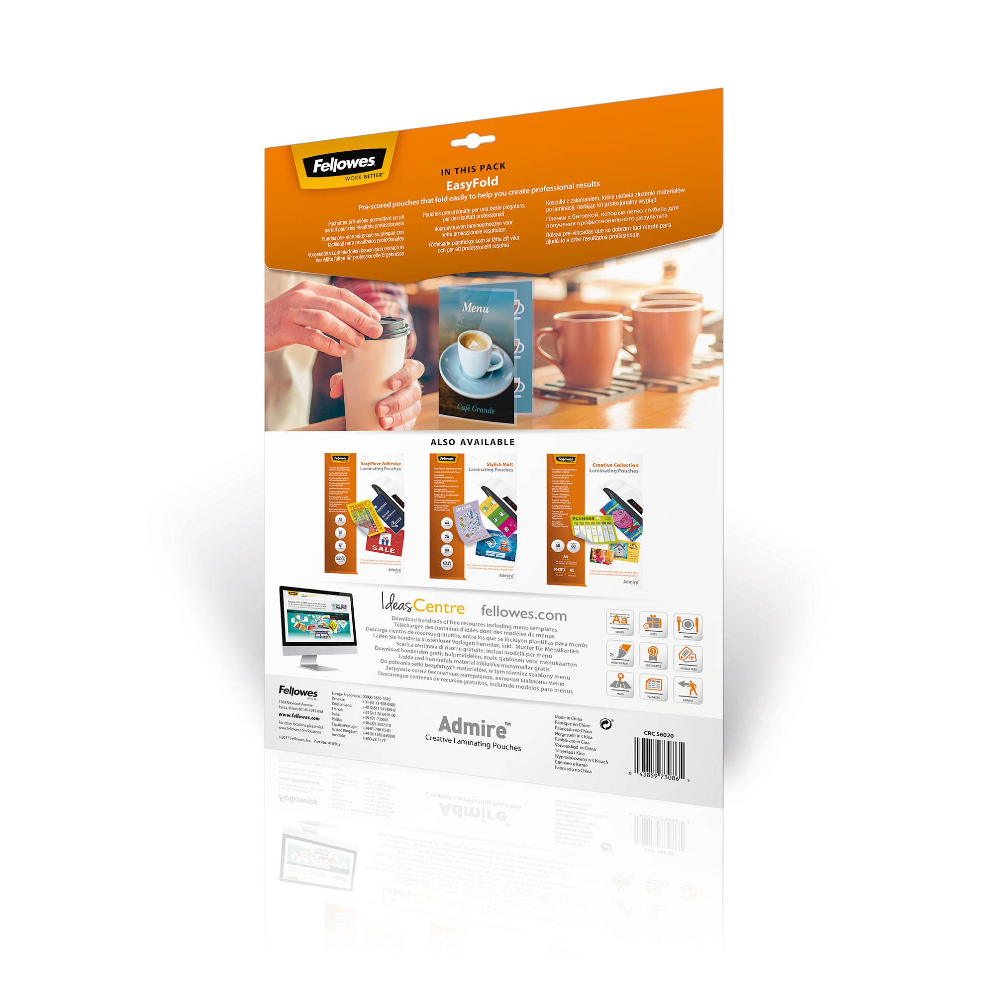 Fellowes EasyFold - 25er-Pack - glänzend - 303