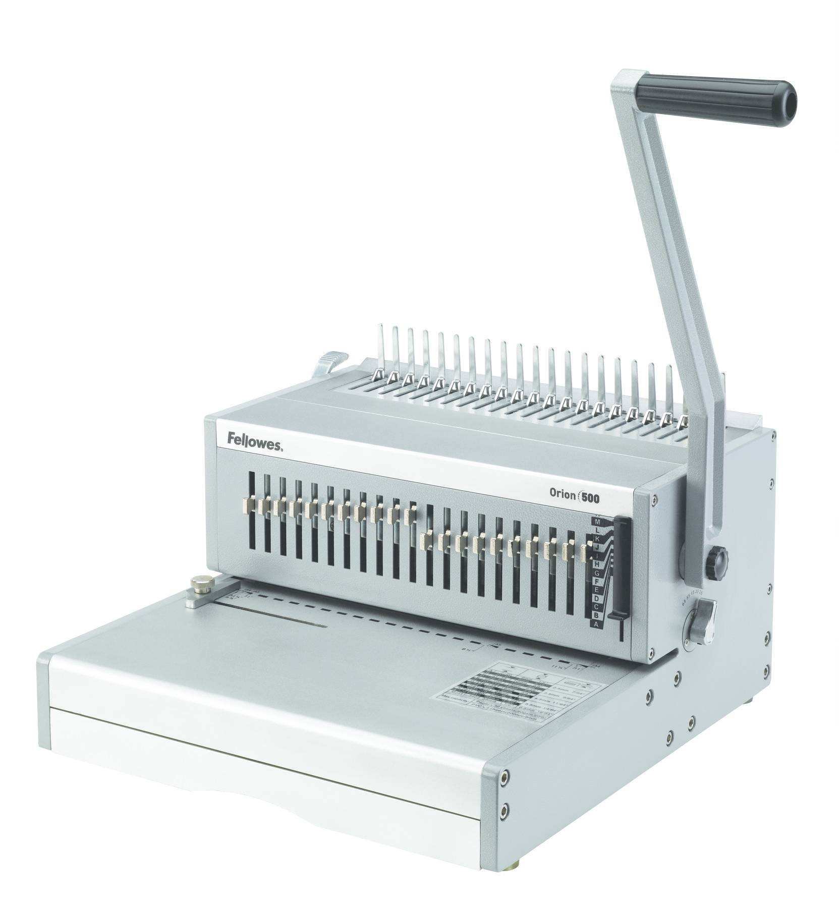 Fellowes 5642601, Manuell, 300 Blätter, Silber