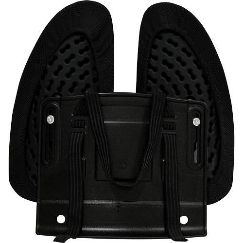 Fellowes 8026401, Schwarz, Stoff, Polypropylen (PP), 440 mm, 380 mm, 140 mm, 1,6 kg