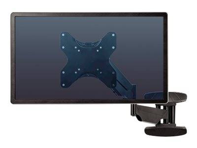 Fellowes - Klammer für Monitor (einstellbarer Arm) - Schwarz - Bildschirmgröße: bis zu 106,7 cm (bis zu 42 Zoll)