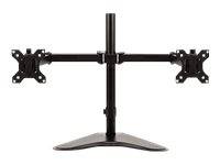 Fellowes Professional Series Free-standing Dual Horizontal Monitor Arm - Aufstellung - für 2 Monitore - Kunststoff, Alum