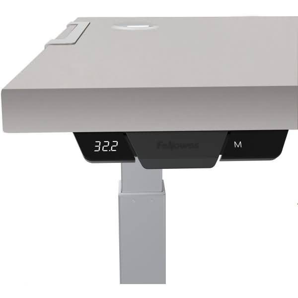 Tischplatte Levado 140x80cm hellgrau