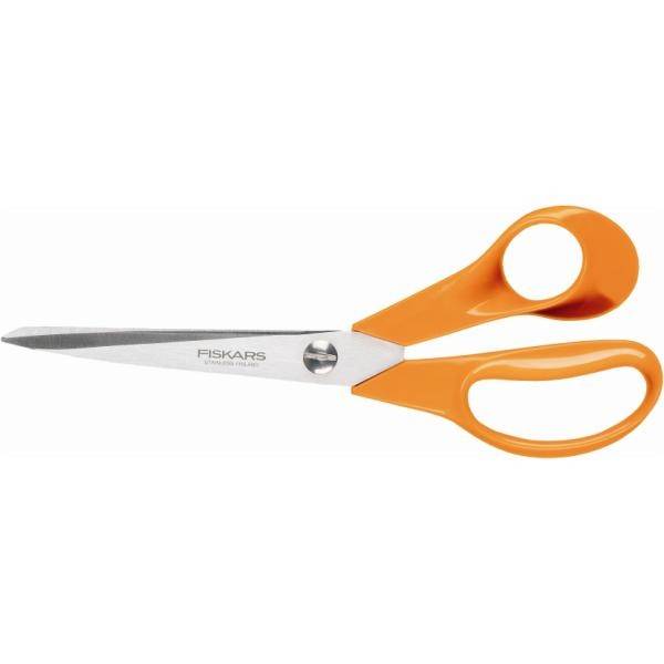 Fiskars Classic - Schere - Folie, Papier, Folie, Gewebe, Karton, laminiertes Material