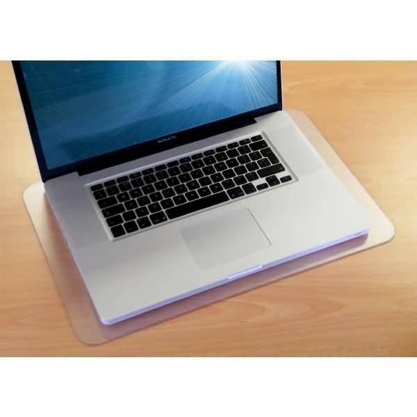 Laptopmatte Anti-Statik 30x46cm transparent klar VE=2 Stück