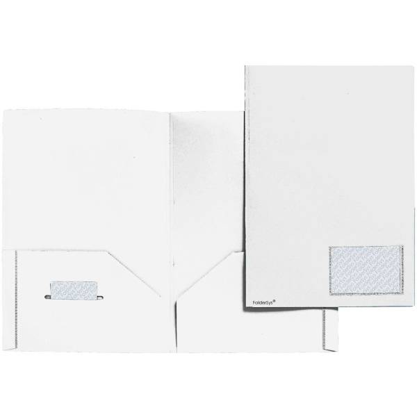 Angebotsmappe A4 PP vollfarbig weiß
