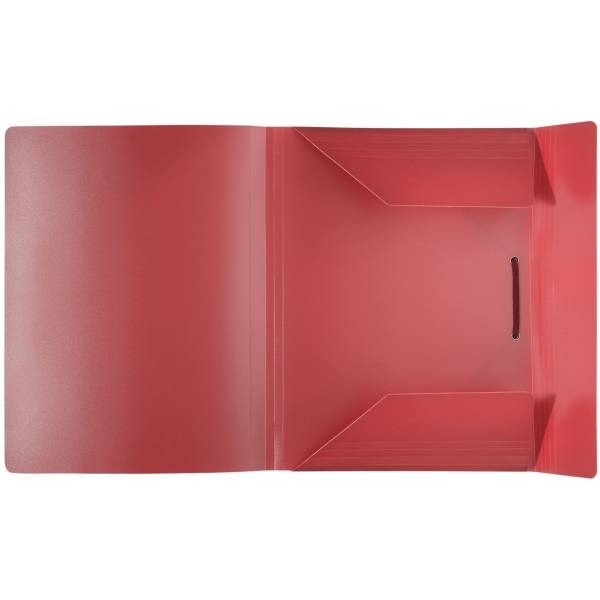 Sammelmappe A4 PP 16mm Rücken vollfarbig rot