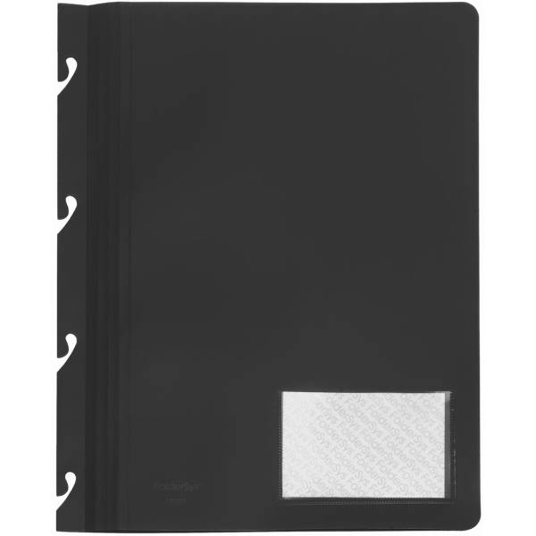 Einhakhefter Variant A4 PP vollfarbig schwarz