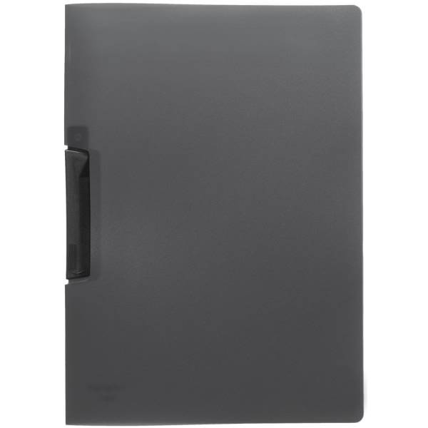 Cliphefter A4 PP bis 50 Blatt transluzent anthrazit