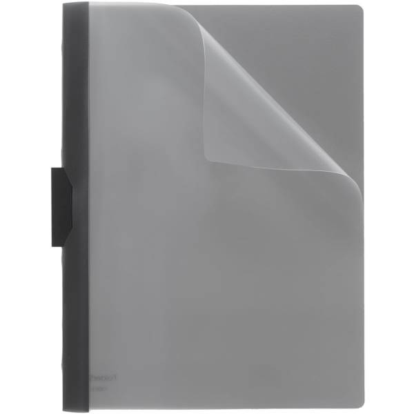 Cliphefter A4 PP bis 40 Blatt transluzent anthrazit