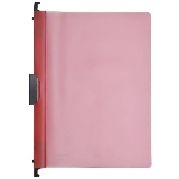 Combi-Clip-Mappe A4 PP transluzent rot