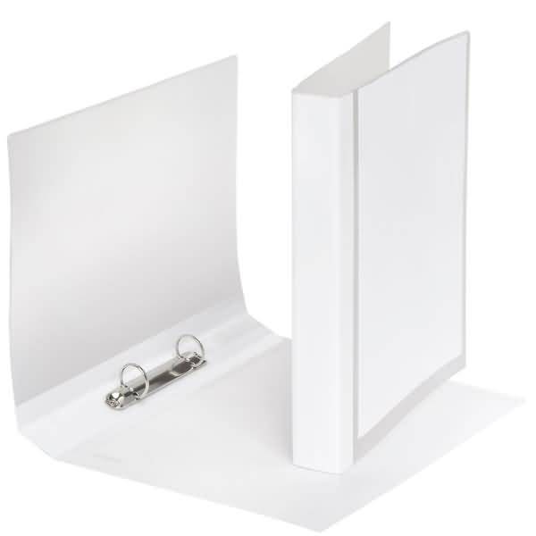 Präsentations-Ringbuch A4 2-Ringe 25mm Rücken 40mm PP farblos transluzent