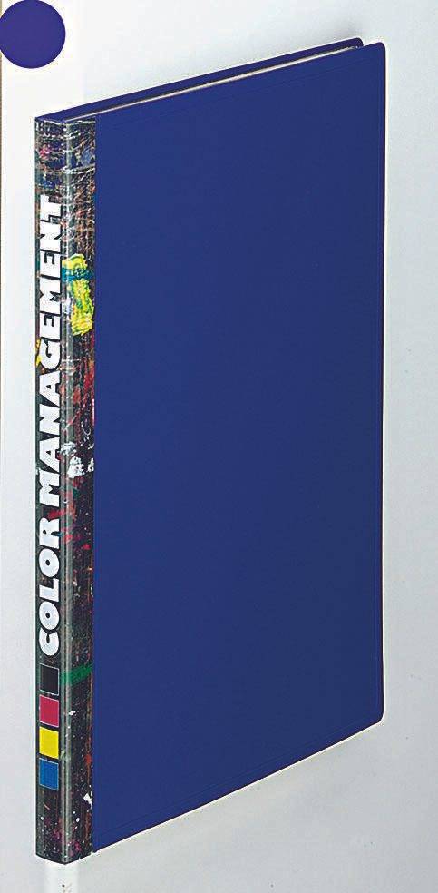 FolderSys Sichtbuch blau mit 20 Hüllen