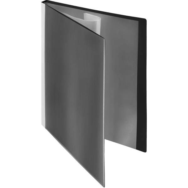 Präsentations-Sichtbuch A4 50 Hüllen PP schwarz