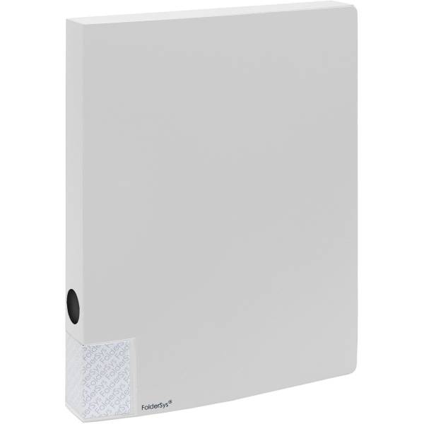 Dokumentenbox A4 PP 35mm vollfarbig weiß