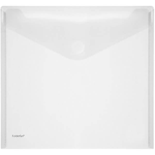 Sichttasche 33x33cm transparent