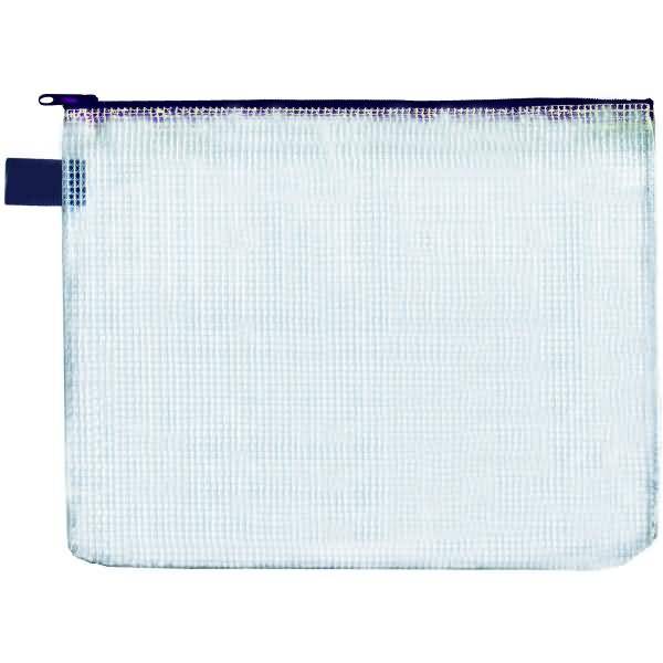 Reißverschlusstasche B5 PVC schwarz