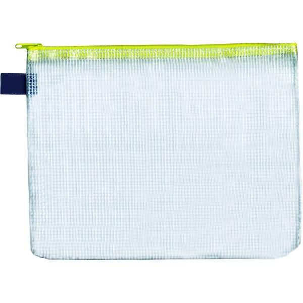 Reißverschlusstasche A5 PVC gelb