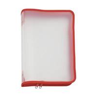 FolderSys Reißverschlussbeutel A4 - A4 - Rot