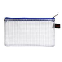Reißverschlusstasche DINlang PVC dunkelblau