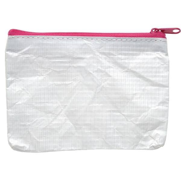 Reißverschlusstasche A7 PE-Vlies pink