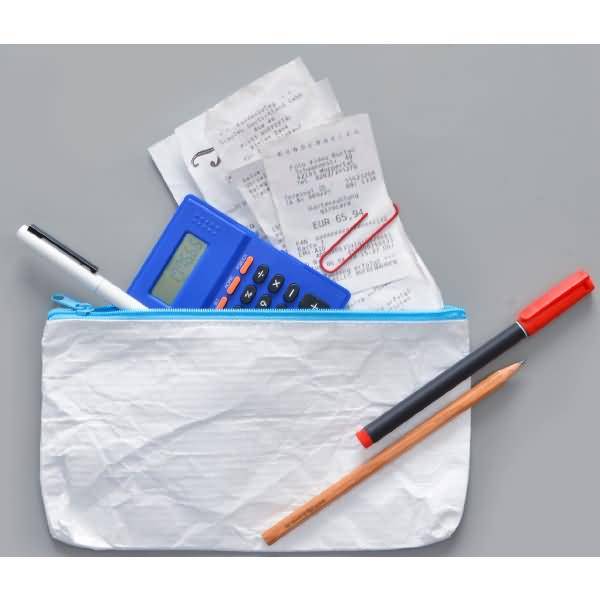 Reißverschlusstasche Phat Bag DINlang PE-Vlies hellblau