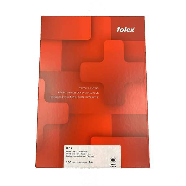 Kopierfolie X-10.0 A4 100my transparent VE=100 Blatt
